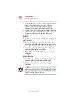 Preview for 46 page of Toshiba 1410-S105 User Manual