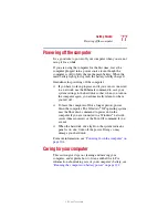 Preview for 77 page of Toshiba 1410-S105 User Manual