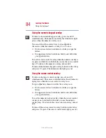 Preview for 84 page of Toshiba 1410-S105 User Manual