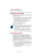 Preview for 104 page of Toshiba 1410-S105 User Manual