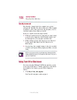 Preview for 106 page of Toshiba 1410-S105 User Manual