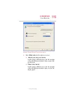 Preview for 115 page of Toshiba 1410-S105 User Manual