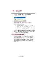 Preview for 116 page of Toshiba 1410-S105 User Manual