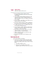 Preview for 124 page of Toshiba 1410-S105 User Manual