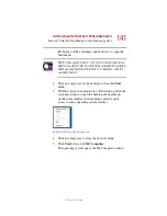 Preview for 141 page of Toshiba 1410-S105 User Manual