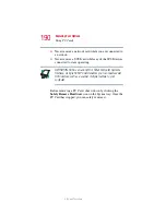 Preview for 190 page of Toshiba 1410-S105 User Manual