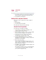 Preview for 194 page of Toshiba 1410-S105 User Manual