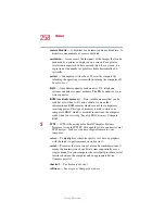 Preview for 258 page of Toshiba 1410-S105 User Manual