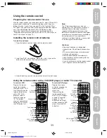 Предварительный просмотр 11 страницы Toshiba 14AF44 Owner'S Manual