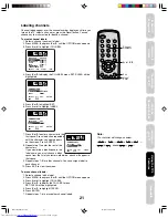 Preview for 21 page of Toshiba 14AF45 Owner'S Manual