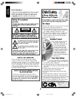 Preview for 2 page of Toshiba 14AF45C, 20AF45C Owner'S Manual