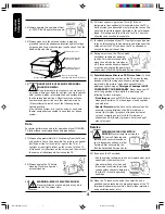 Preview for 4 page of Toshiba 14AF45C, 20AF45C Owner'S Manual