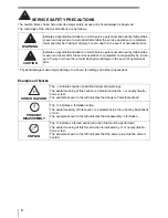 Preview for 4 page of Toshiba 14DL74 Service Manual
