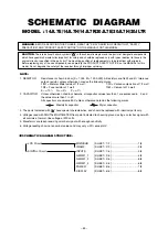 Preview for 1 page of Toshiba 14JL7E Schematic Diagrams