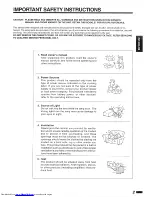 Предварительный просмотр 3 страницы Toshiba 14SH644 Owner'S Manual