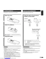 Предварительный просмотр 13 страницы Toshiba 14SH644 Owner'S Manual