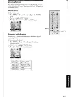 Предварительный просмотр 21 страницы Toshiba 14VL43C Owner'S Manual