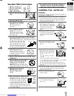 Preview for 3 page of Toshiba 14VL43U Owner'S Manual