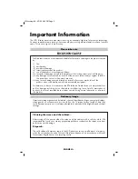 Preview for 4 page of Toshiba 14VL44 Series Owner'S Manual