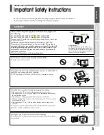 Предварительный просмотр 3 страницы Toshiba 15CL7A Owner'S Manual