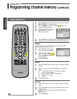 Предварительный просмотр 18 страницы Toshiba 15CL7A Owner'S Manual