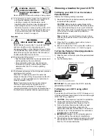 Предварительный просмотр 5 страницы Toshiba 15CV100U Owner'S Manual