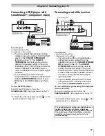 Предварительный просмотр 19 страницы Toshiba 15CV100U Owner'S Manual