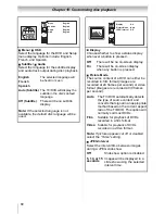 Предварительный просмотр 72 страницы Toshiba 15CV100U Owner'S Manual