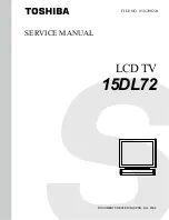 Toshiba 15DL72 Service Manual preview
