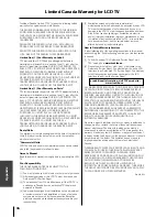 Preview for 34 page of Toshiba 15DL75 Owner'S Manual