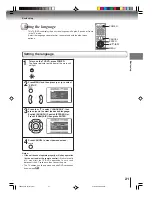 Предварительный просмотр 21 страницы Toshiba 15DLV76 - 15" LCD TV Owner'S Manual