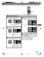 Предварительный просмотр 45 страницы Toshiba 15DLV76 - 15" LCD TV Owner'S Manual