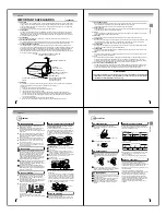 Preview for 4 page of Toshiba 15DLV76 - 15" LCD TV Service Manual