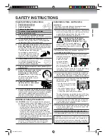 Preview for 3 page of Toshiba 15DLV77 - 15" LCD TV Owner'S Manual