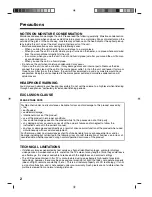 Preview for 4 page of Toshiba 15DV703R Owner'S Manual