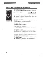 Preview for 40 page of Toshiba 15DV703R Owner'S Manual