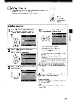 Предварительный просмотр 27 страницы Toshiba 15LV505 - 15.6" LCD TV Owner'S Manual