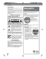 Предварительный просмотр 2 страницы Toshiba 15LV505-T Owner'S Manual