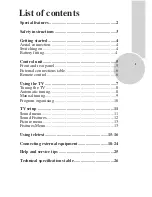 Preview for 2 page of Toshiba 15VL33 Owner'S Manual