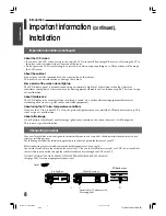 Preview for 8 page of Toshiba 15VL56 Owner'S Manual