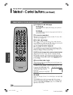 Preview for 26 page of Toshiba 15VL56 Owner'S Manual