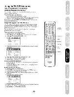 Preview for 25 page of Toshiba 17HLV85 Owner'S Manual