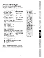 Preview for 27 page of Toshiba 17HLV85 Owner'S Manual