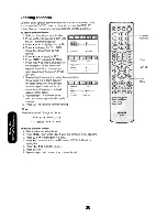 Preview for 30 page of Toshiba 17HLV85 Owner'S Manual