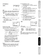 Preview for 57 page of Toshiba 17HLV85 Owner'S Manual