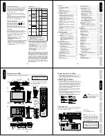 Предварительный просмотр 4 страницы Toshiba 17HLV85 Service Manual