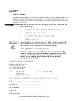 Preview for 4 page of Toshiba 18 - 1250 A Instruction Manual