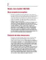 Preview for 2 page of Toshiba 1800 S253 - Satellite - PIII 850 MHz (Spanish) Manual Del Usuario