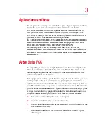 Preview for 3 page of Toshiba 1800 S253 - Satellite - PIII 850 MHz (Spanish) Manual Del Usuario