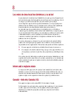 Preview for 8 page of Toshiba 1800 S253 - Satellite - PIII 850 MHz (Spanish) Manual Del Usuario